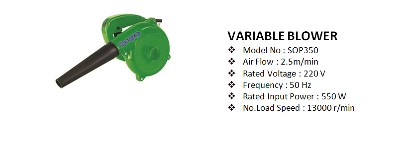 zogo tools varible blowers